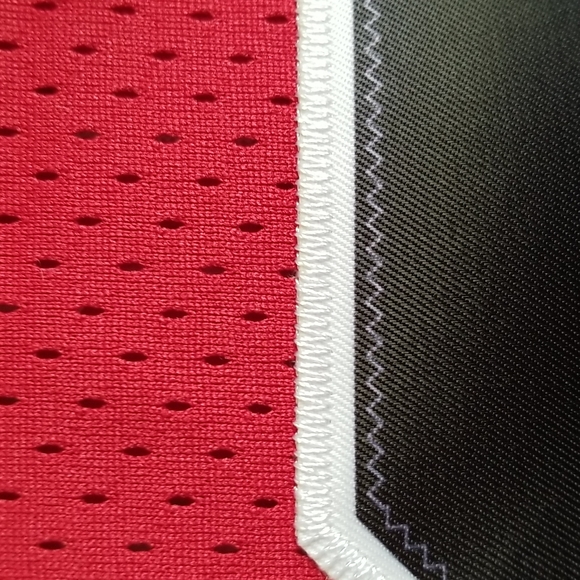 DENNIS RODMAN CHICAGO BULLS RED THROWBACK JERSEY - Picture 7 of 7